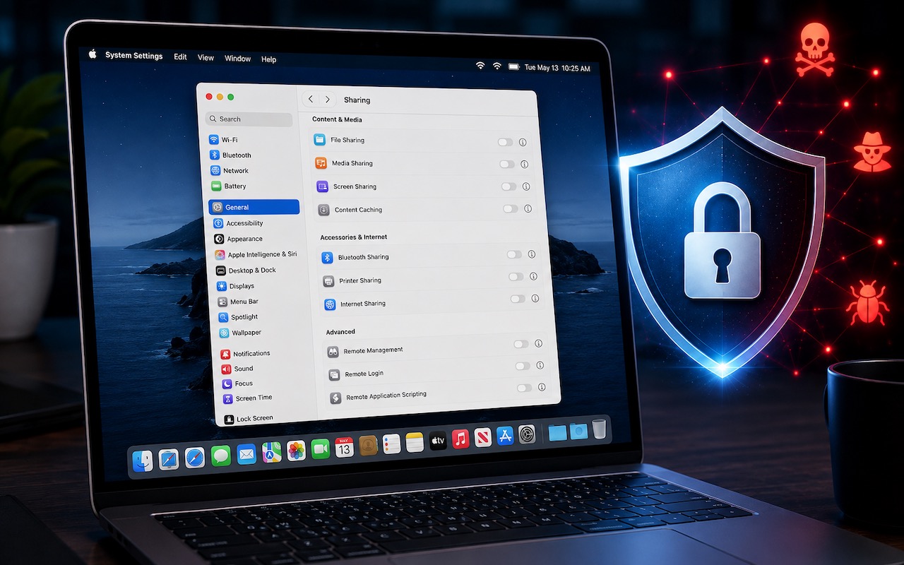 Turn Off Unused Sharing Services on Your Mac